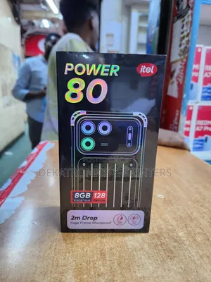 New Itel Power 80 128GB Black