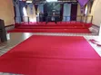Royal Red 4mm Delta Carpet kwa Madhabahu ya Kanisa - 1