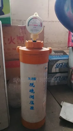 Biogas Desulfurizer/Purifier with Pressure Gauge