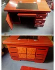 Boss Office Executive Mahogany Desk #1-4 - 2