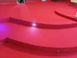 Carpet Nyekundu Imara ya Delta 4mm kwa Stage ya Kanisa - 1