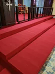 Carpet Nyekundu Imara ya Delta 4mm kwa Stage ya Kanisa - 2