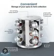 12-Jar Rotating Carousel Spice Rack - 1