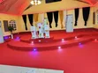 Soft Durable 4mm Delta Red Church Stage Carpet - 2