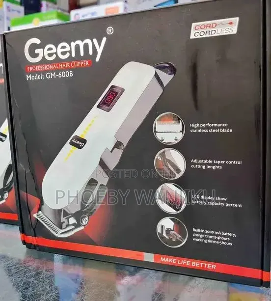 Geemy Professional Hair Clippers - 1