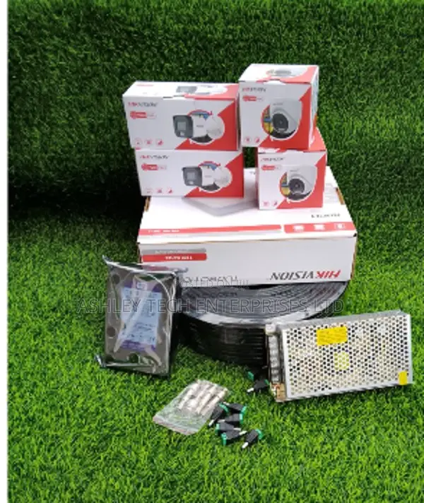 Kifurushi cha Kamera za Usalama za Hikvision 4 Channel HD - 1