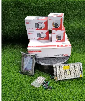 Kifurushi cha Kamera za Usalama za Hikvision 4 Channel HD