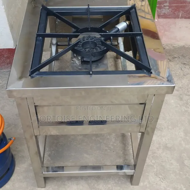 Commercial Single Gas Burner - High Pressure - 1