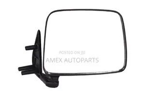 Nissan Sahara D21 Hardbody 4x4 Pickup Side Mirror (RHS) Black Manual