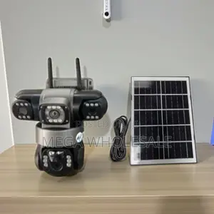 20MP 4K 4G PTZ Triple Lens Solar Security Camera