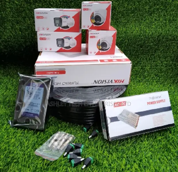 Hikvision 4 Camera 1080P Full HD Security Kit - 1