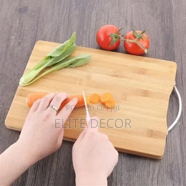 Large Bamboo Wooden Chopping Board - 30x40cm - 1