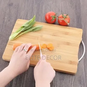 Large Bamboo Wooden Chopping Board - 30x40cm
