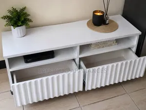 Executive Imported TV Console na Rafu na Kabati