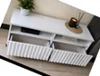 Executive Imported TV Console na Rafu na Kabati - 2