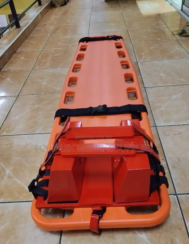 Manual Spine Board with Head Immobilizer - 1