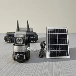 V380 Pro 20MP 4G PTZ Triple Lens Solar Camera