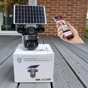 20MP 4K 4G PTZ Triple Lens Solar Camera