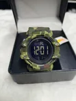 Skmei Green Camouflage Digital Watch - 1