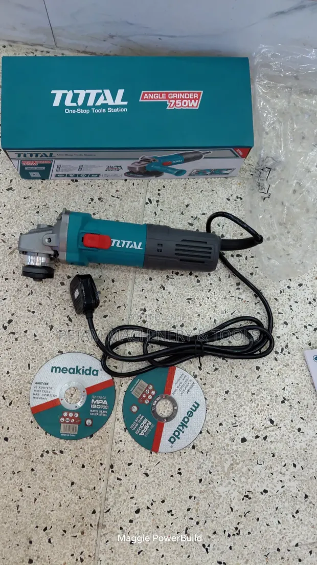 Total Angle Grinder 750W 4.5-Inch - 1