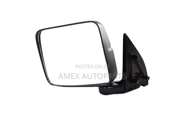 Kioo cha Side cha Mitsubishi L200 Pickup (1988-1989) - Nyeusi Manual LH - 1