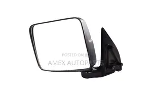 Kioo cha Side cha Mitsubishi L200 Pickup (1988-1989) - Nyeusi Manual LH