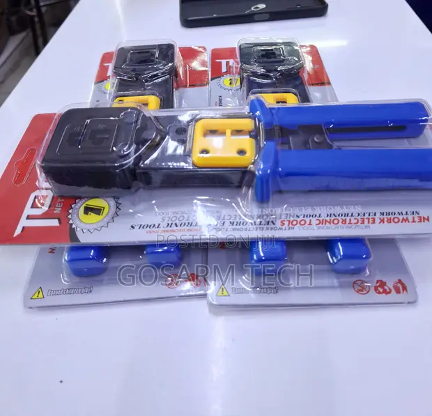 RJ45 Crimp Tool Pass Through Cat5/Cat5e/Cat6 - 1