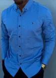 Shati za Tommy Hilfiger za Kawaida kwa Wanaume (M-3XL) - 1