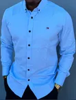 Shati za Tommy Hilfiger za Kawaida kwa Wanaume (M-3XL) - 2