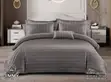 Luxury Striped Duvet Cover Set (Queen/King) - 1