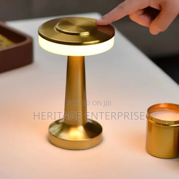 Dumbbell Desk Lamp - Touch Operated - 1