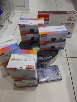 Dahua 8-Channel CCTV Kit with 8 Dome/Bullet Colorvu Cameras