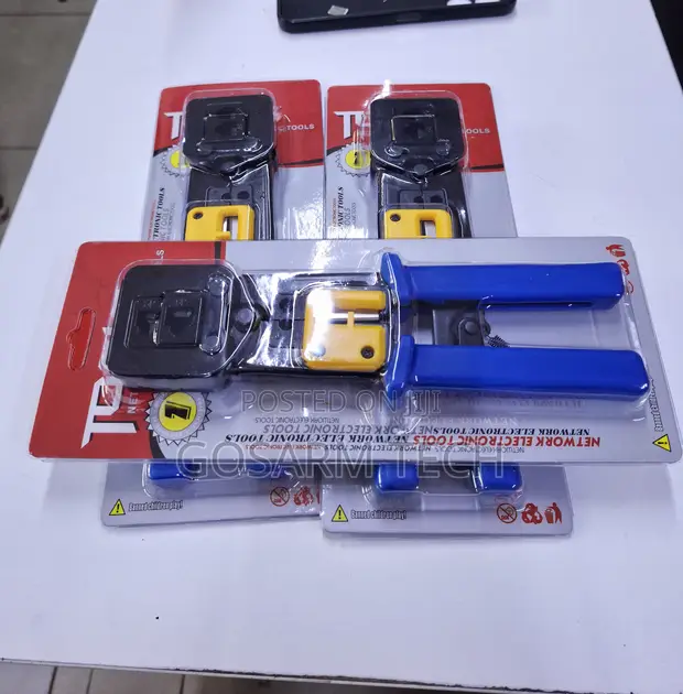 Kifaa cha Crimping cha Pass Through RJ45 Pliers za Mtandao - 1