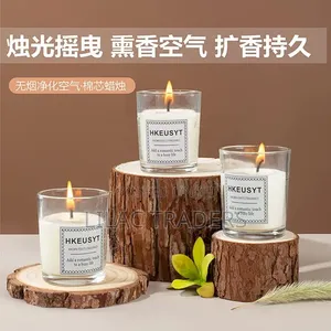 Premium Scented Candles - Vanilla, Rose, Pear & More