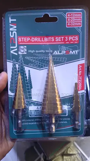 Step Bit Set - Drill Bit Nyingi