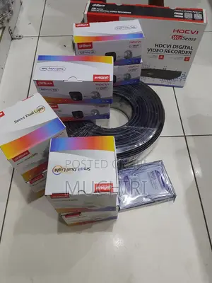 Dahua Complete 8-Channel CCTV Kit na Kamera 8 za Colorvu