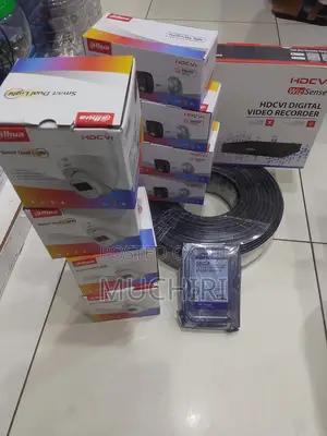 Kiti Kamili cha CCTV cha Dahua 8ch Full Color na 1TB HDD