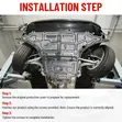 Audi A4/S4 B8 Undertray Shield (2008-2016) - 1
