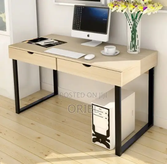 Two-Drawer Study Desk - 1