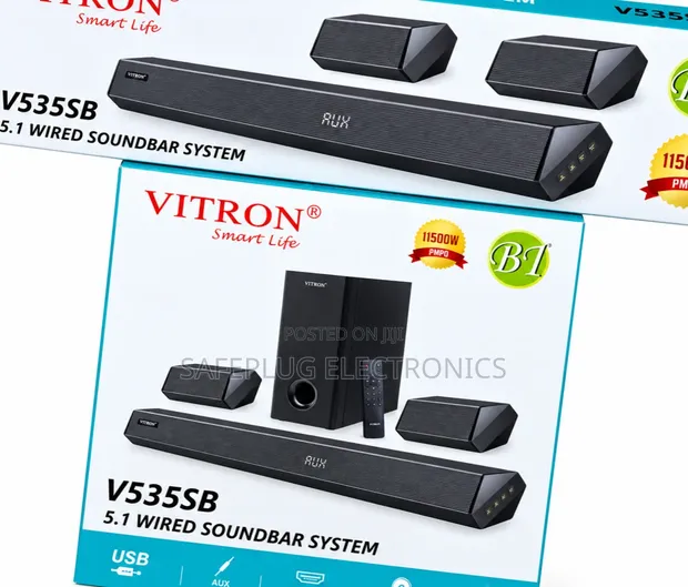 Vitron 5.1 Soundbar V535SB USB AUX HDMI ARC - 1