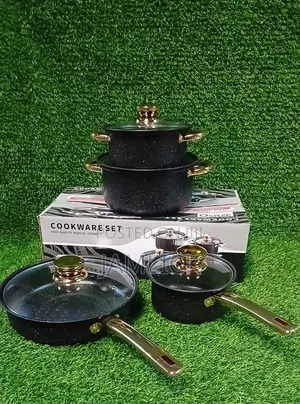 8-Piece Non-Stick Cookware Set - UK