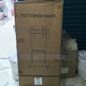 TV Bracket Trolley with Wall Mount (32-75 Inch)
