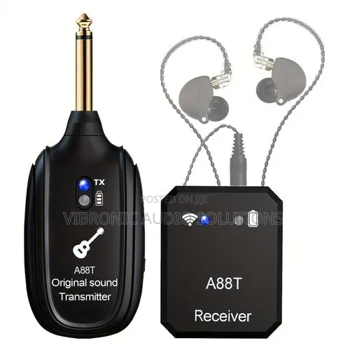Wireless Guitar Audio Transmitter Receiver - 1