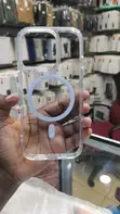 Kifuniko cha Simu cha Uwazi chenye MagSafe kwa iPhone 14 Pro Max - 1
