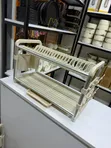 2 Tier Dish Drying Rack with Utensil Holder - 1