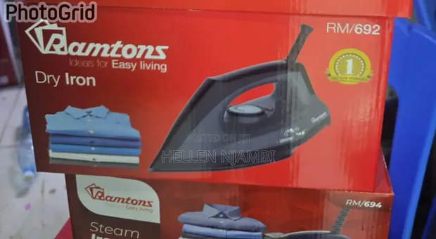Ramtons RM/692 Dry Iron Box - 1