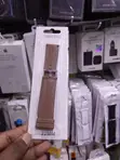 Kamba ya Saa ya Ngozi ya Kawaida 22mm - Kahawia Mwepesi/Khaki - 1
