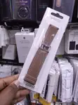 Kamba ya Saa ya Ngozi ya Kawaida 22mm - Kahawia Mwepesi/Khaki - 3