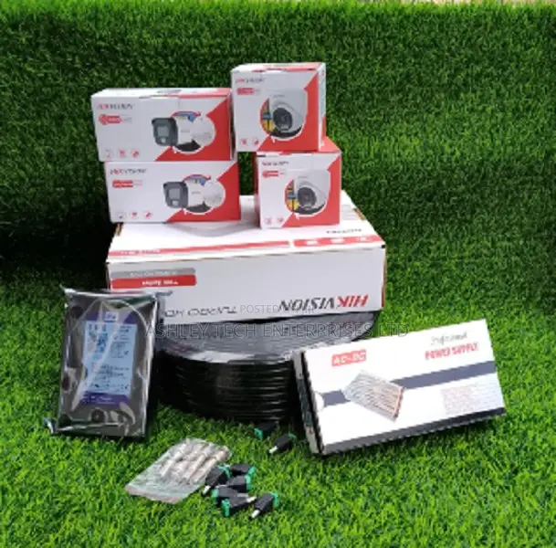 Hikvision 2MP HD 4 Camera Surveillance Package - 1