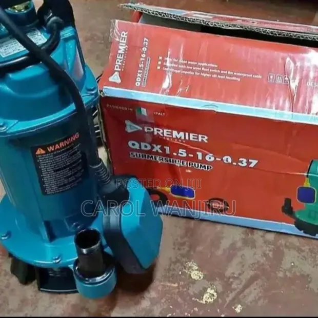 New Premier QDX 0.5Hp Submersible Water Pump - 1